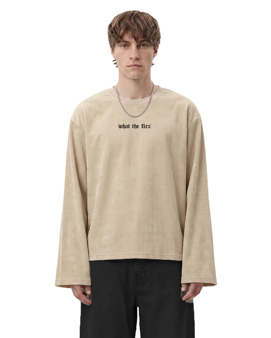 Blank State Full Sleeves Ribbed T-Shirt