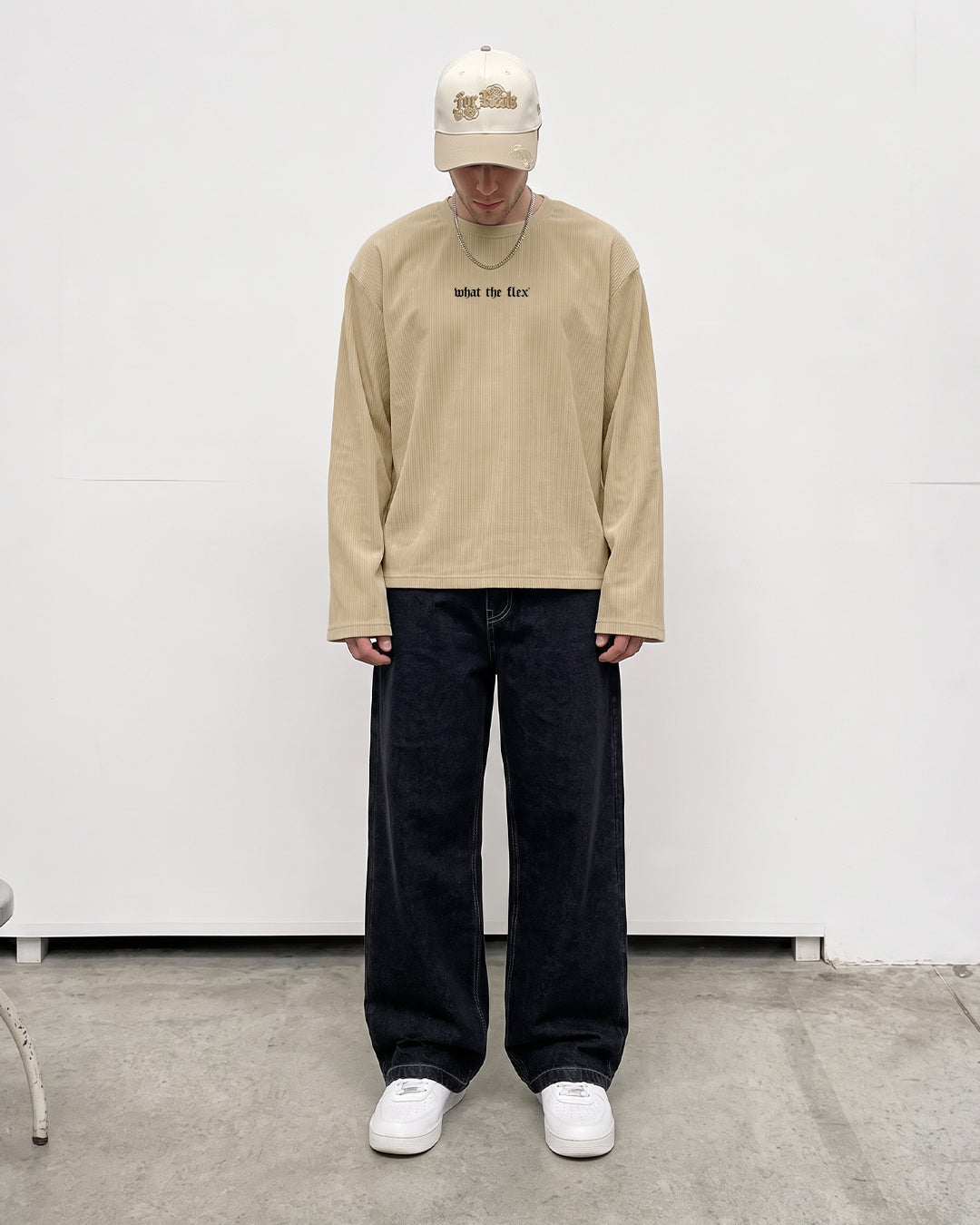 Blank State Full Sleeves Ribbed T-Shirt
