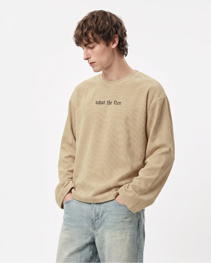 Blank State Full Sleeves Ribbed T-Shirt