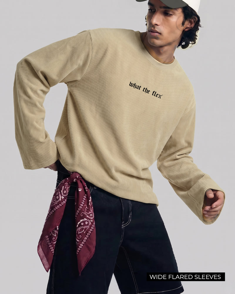 Blank State Full Sleeves Ribbed T-Shirt