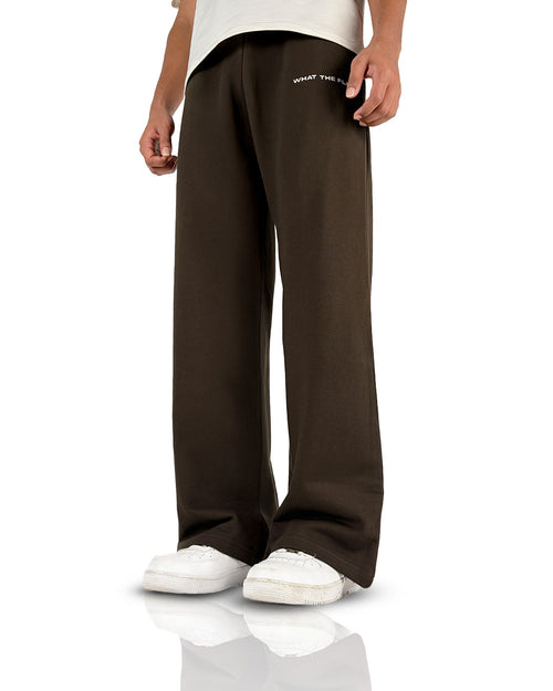 Brown essential cotton Pants