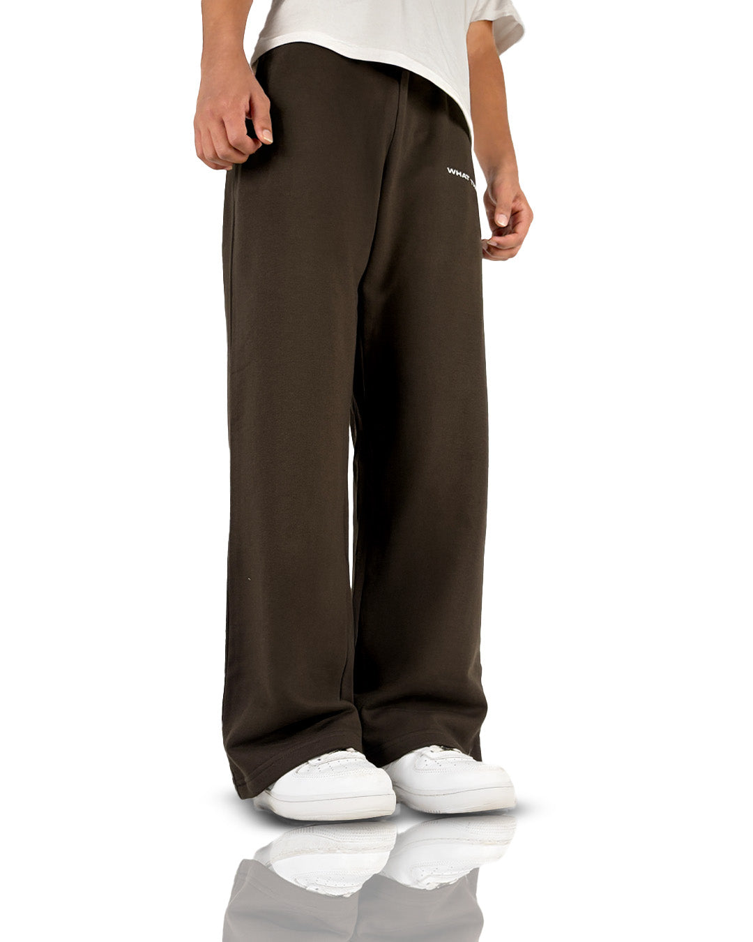 Brown essential cotton Pants