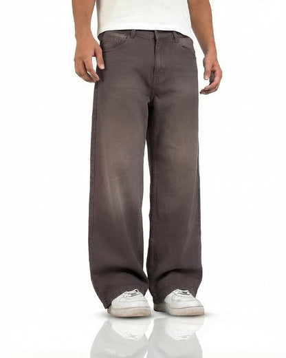 Vintage Brown Baggy Jeans