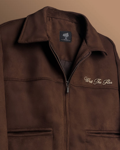 Wild Child Brown Suede Jacket