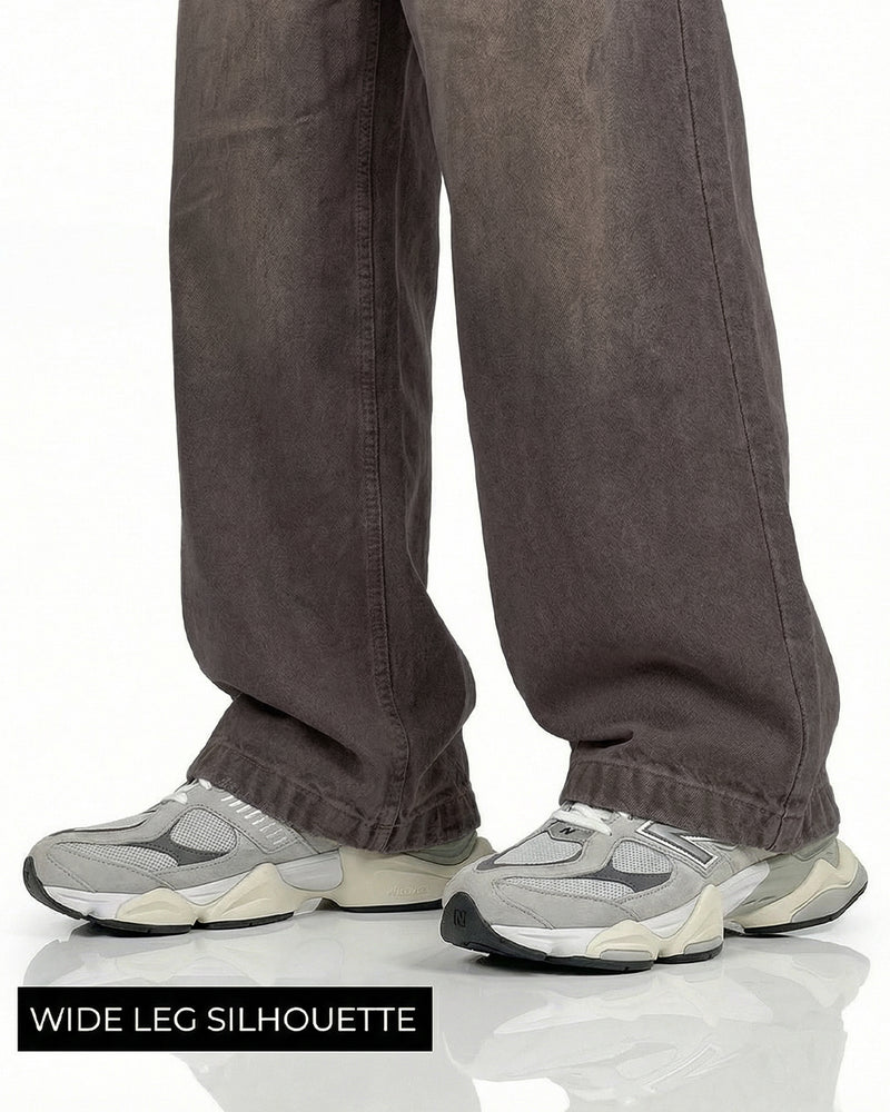 Vintage Brown Baggy Jeans