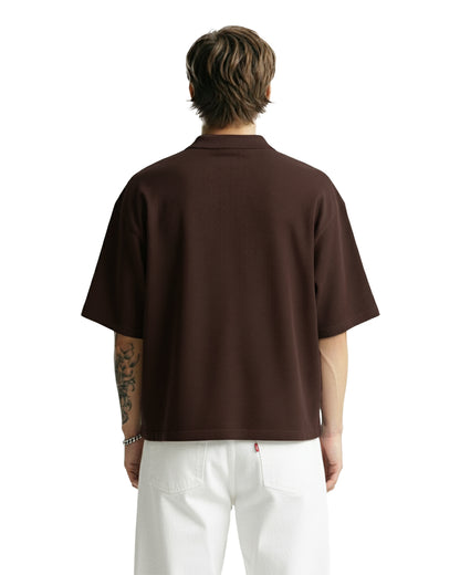 Dark Brown Polo T-shirt