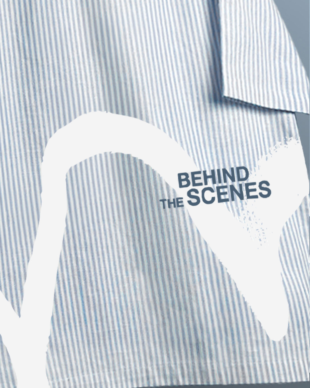 BTS Half Sleeve Striped Shirt