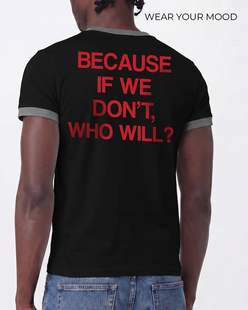 By Myself Slim Fit Ringer T-shirt