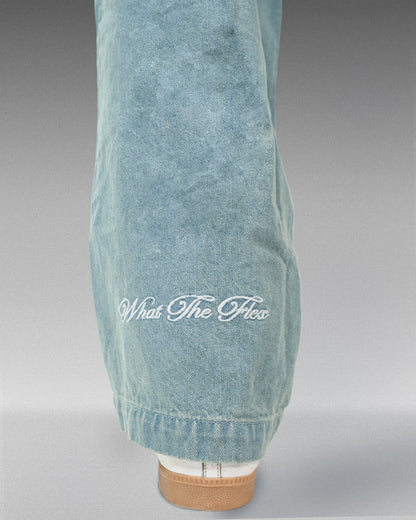 Frost Blue Baggy Jeans