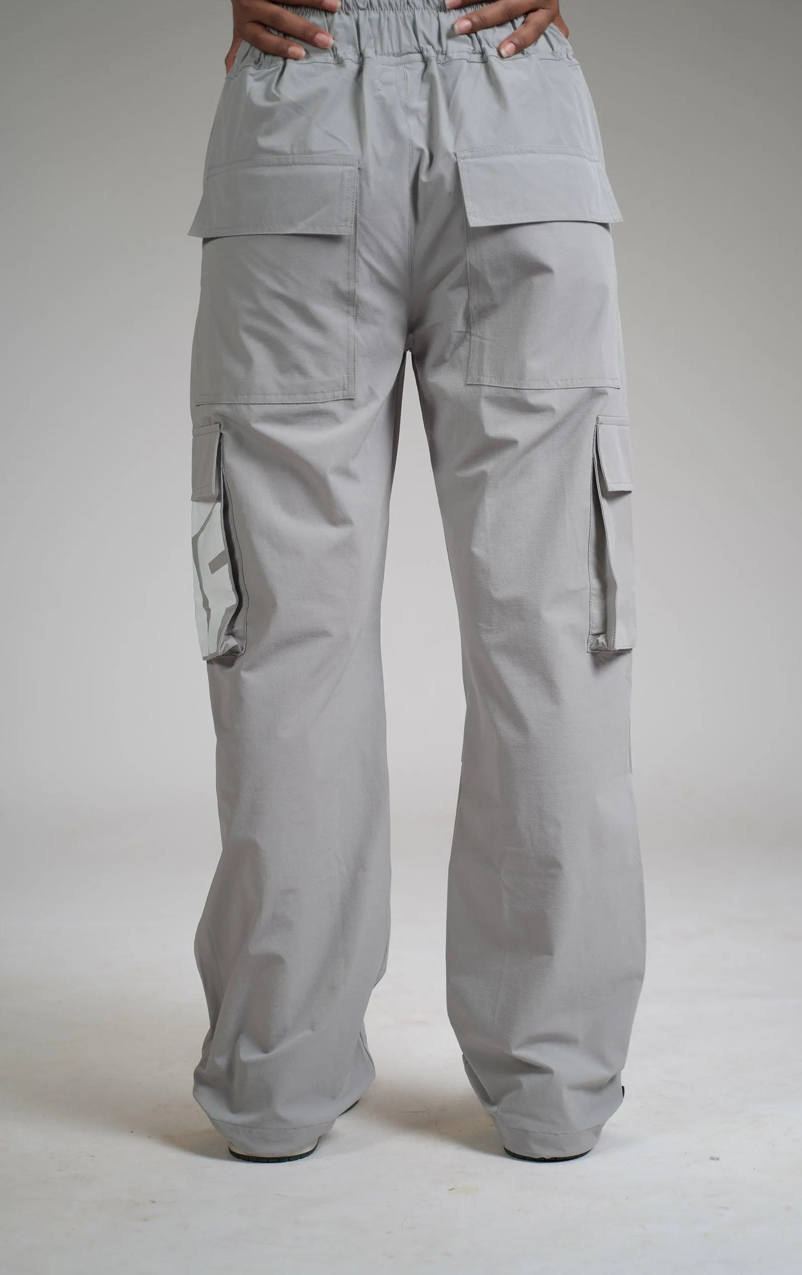Baggy Loose Fit Cargo Parachute Pants