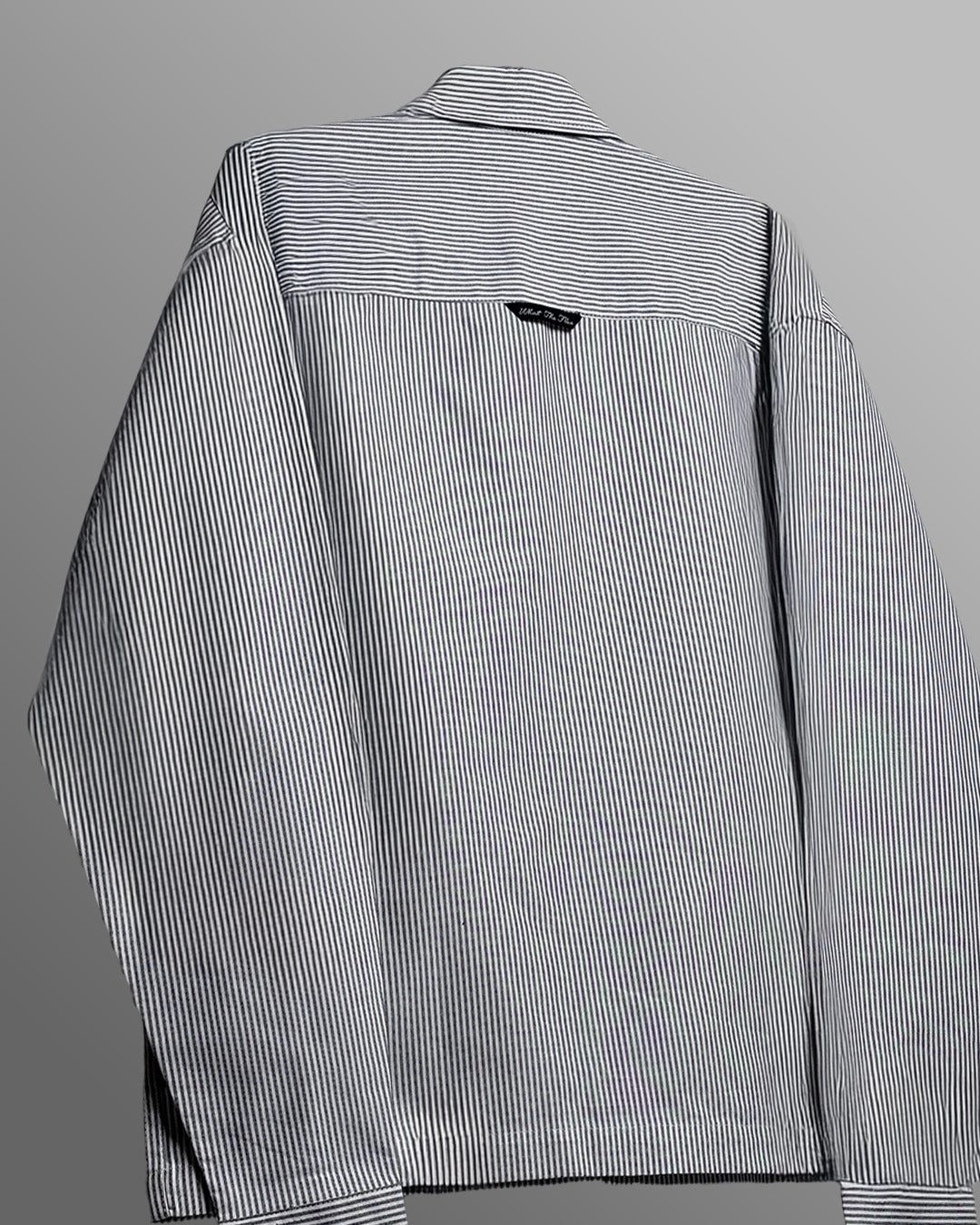 Basic Black Striped Shirt