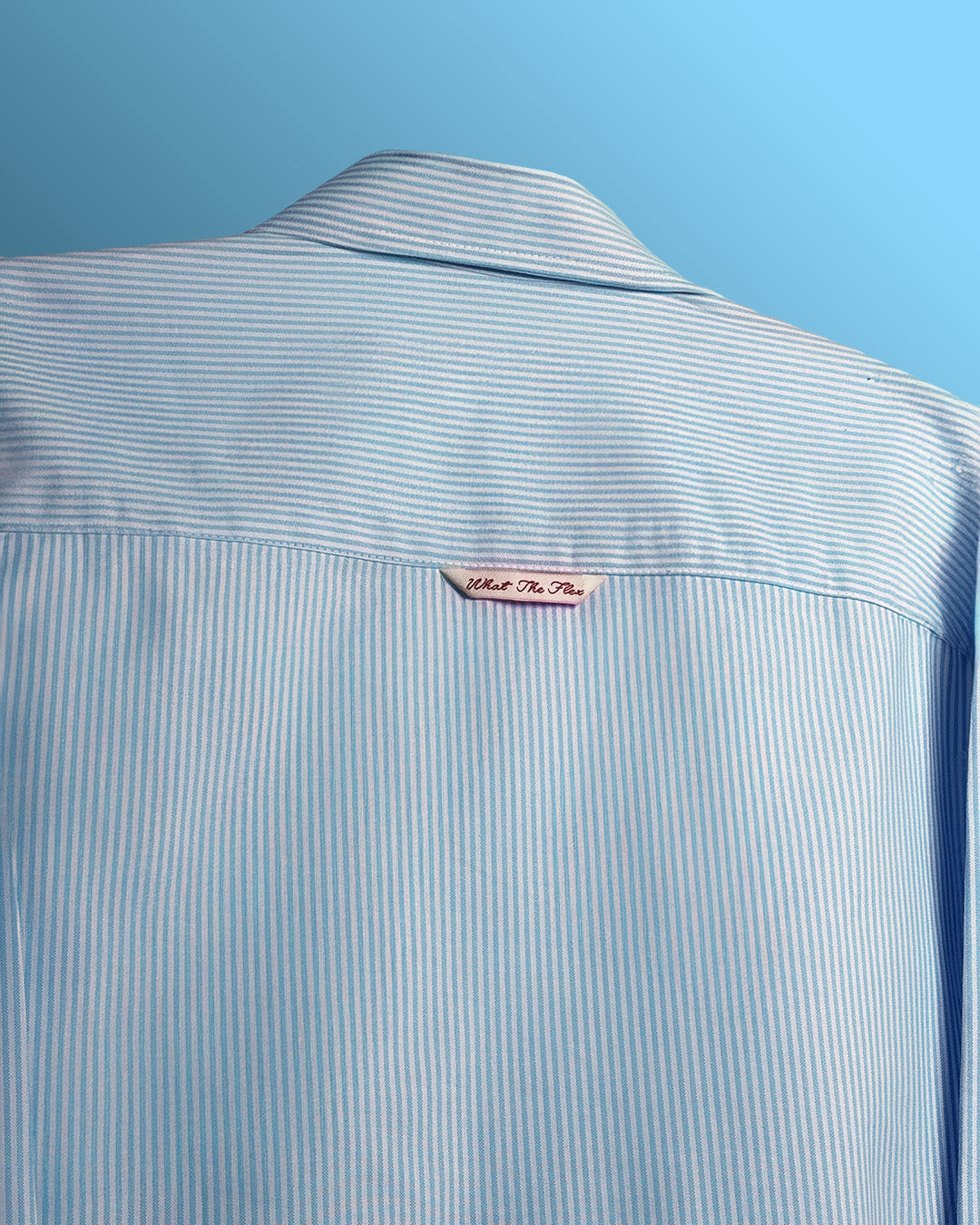 Basic Blue Striped Shirt