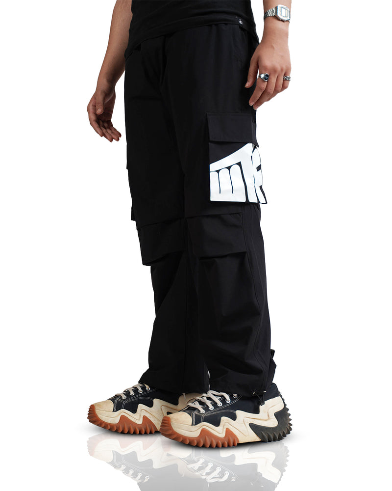 Black Parachute Pants