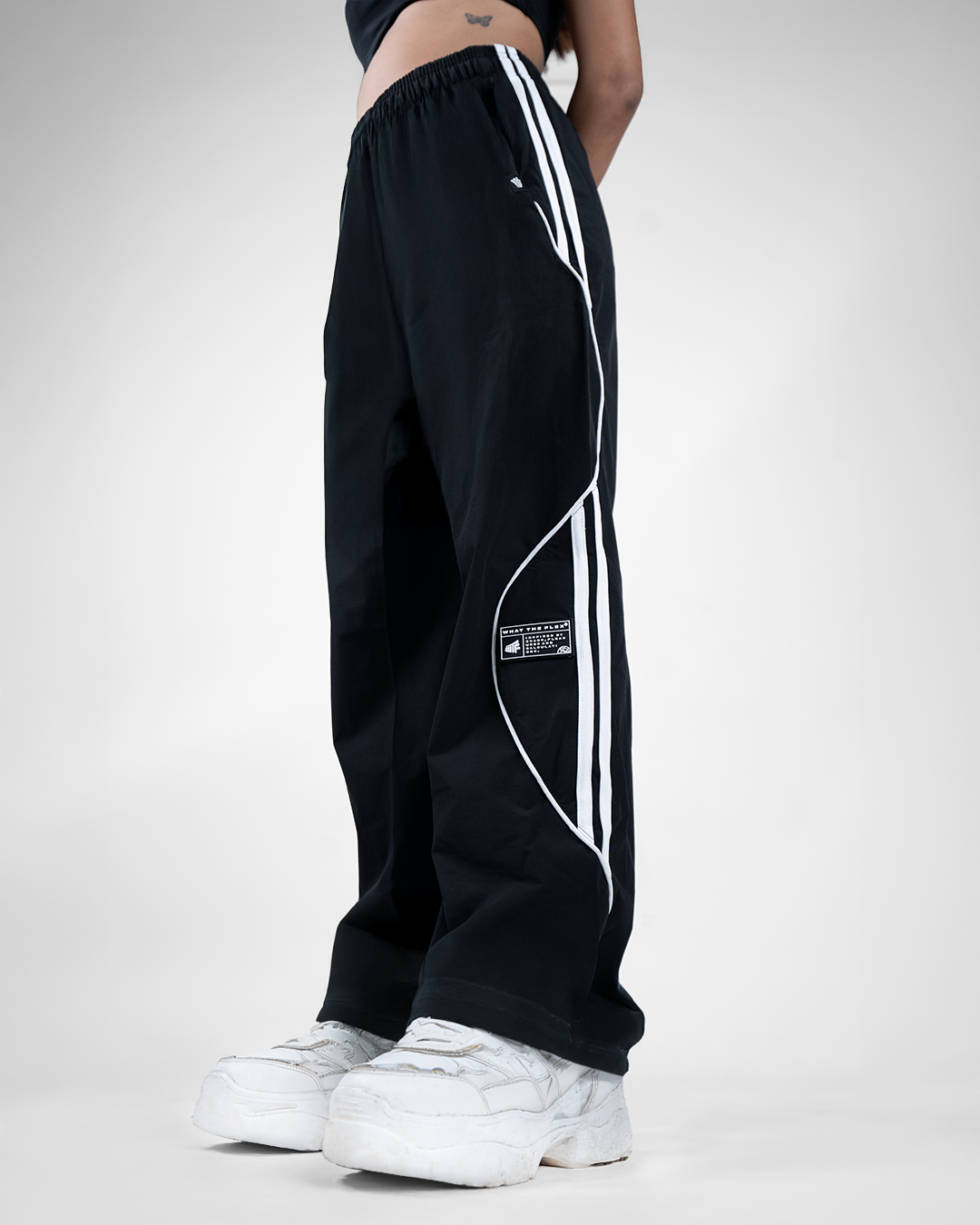 Black Arc Parachute Pants
