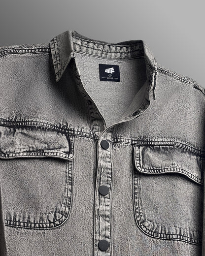 Blank Space Grey Denim Shirt