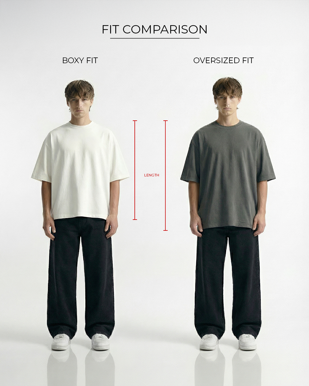 Rebirth Blue Boxy Fit T-Shirt