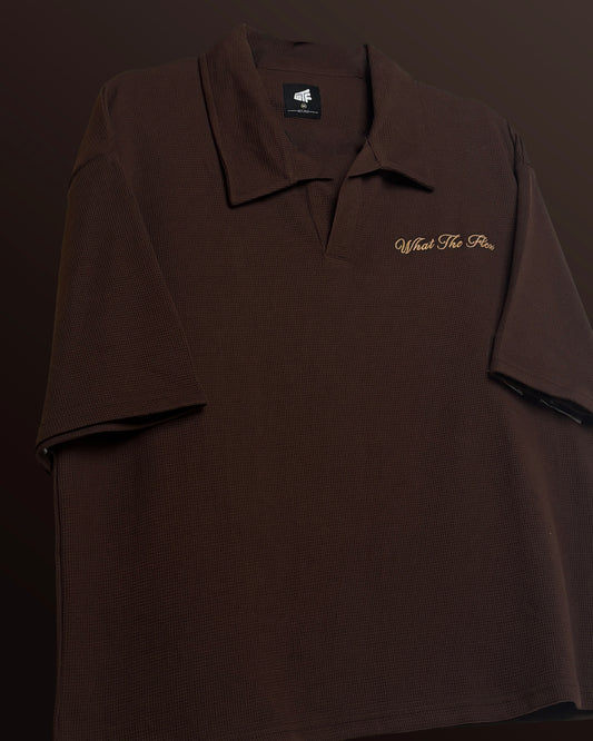 Dark Brown Polo T-shirt