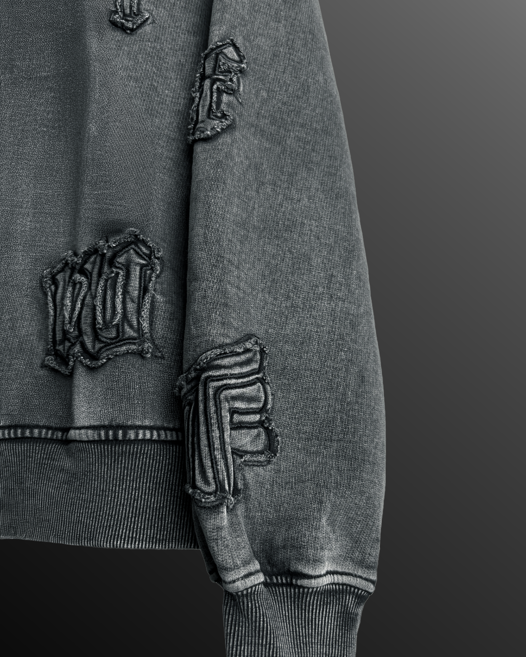 Coded Acid Wash Sweatshirt