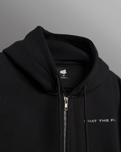 Concrete Dreams Black Zipper Hoodie