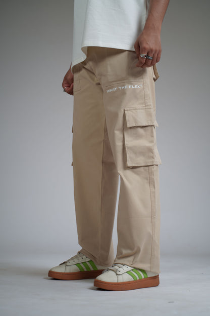 SOLID BEIGE Unisex Cargo