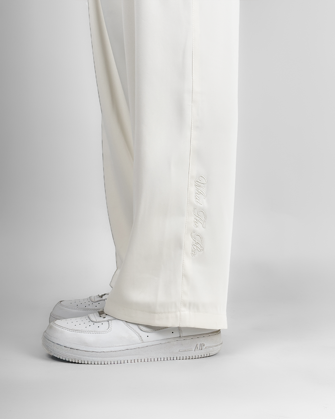 Classic Cream  Korean Pants
