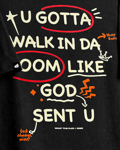 Da Win Acid Wash Boxy-Fit T-shirt