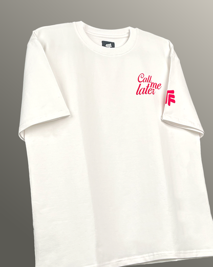 Deadlines White Heavyweight T-Shirt