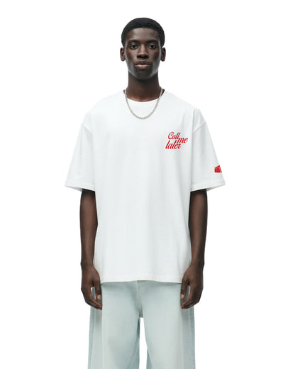 Deadlines White Heavyweight T-Shirt