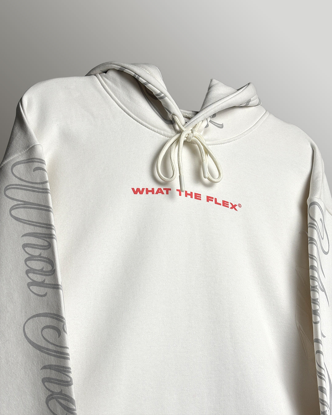 White Angel Oversized Hoodie – WHAT THE FLEX