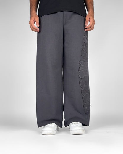 Grey Dropout Sweatpants