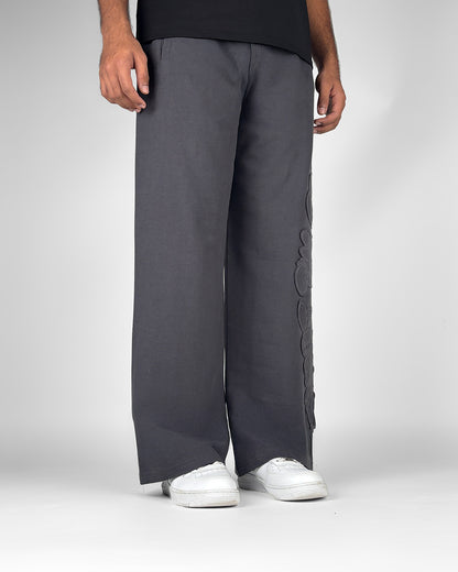 Grey Dropout Sweatpants