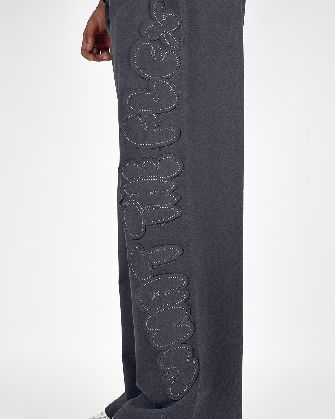 Grey Dropout Sweatpants