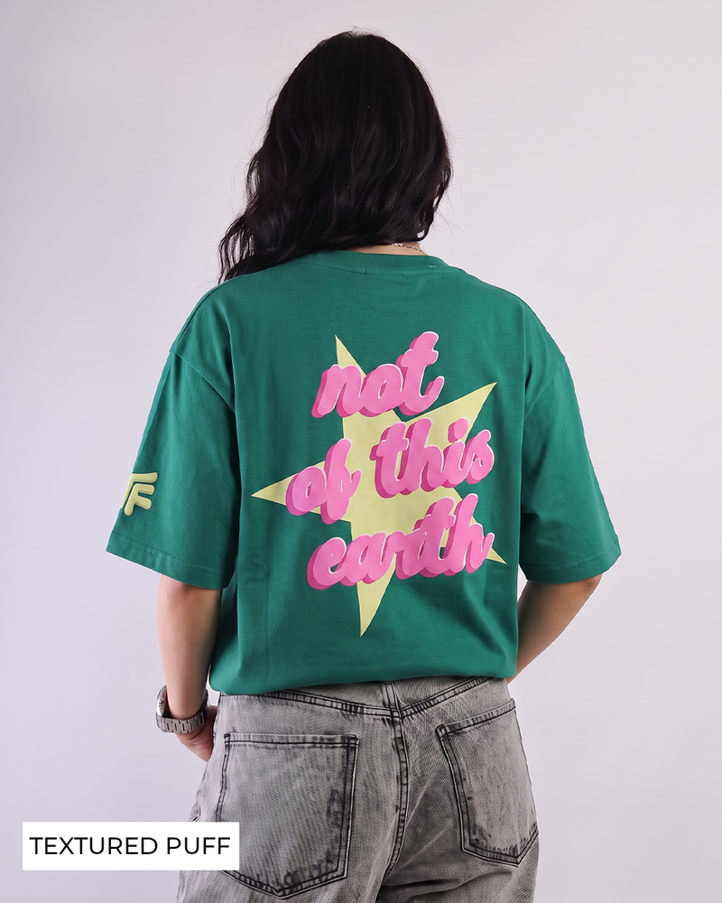 Earth Boxy-Fit T-shirt For Women.