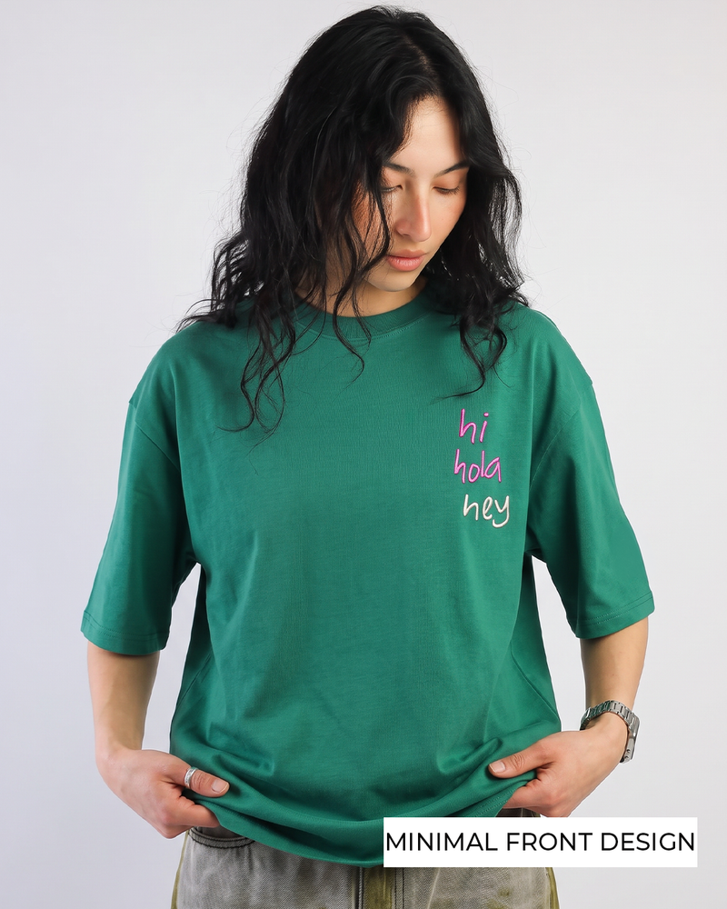 Earth Boxy-Fit T-shirt For Women.