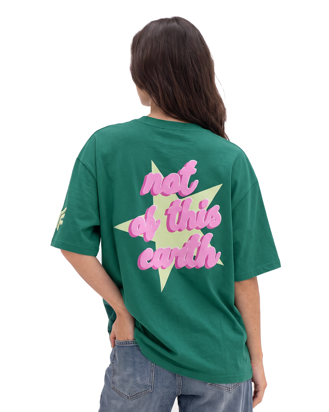 Earth Boxy-Fit T-shirt For Women.