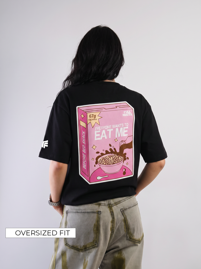 Eat Me Heavyweight T-shirt For Women