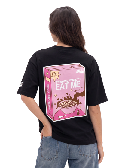Eat Me Heavyweight T-shirt For Women