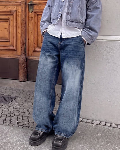 Echo Blue Baggy Jeans