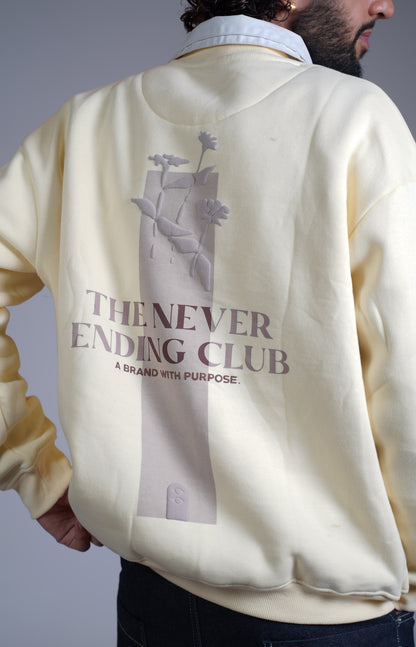 NEVER ENDING CLUB Oversized Sweatshirt