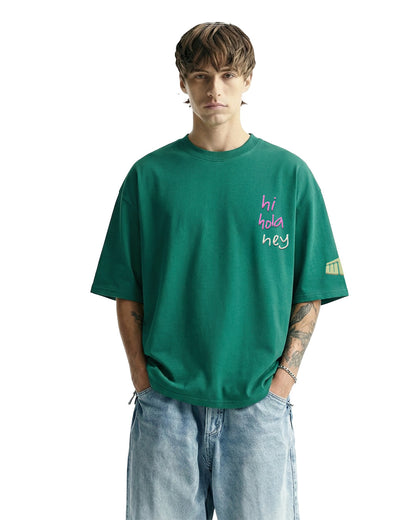 EARTH BOXY-FIT T-SHIRT