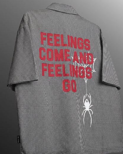 Feelings Checks Black shirt