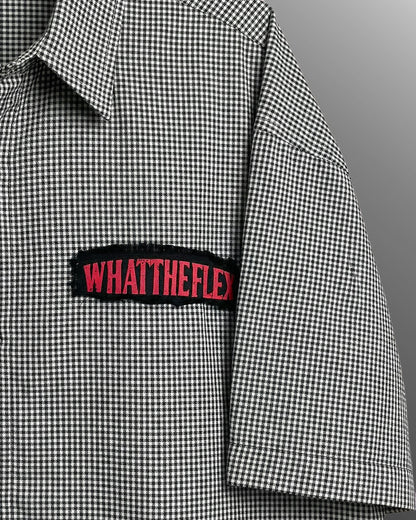 Feelings Checks Black shirt