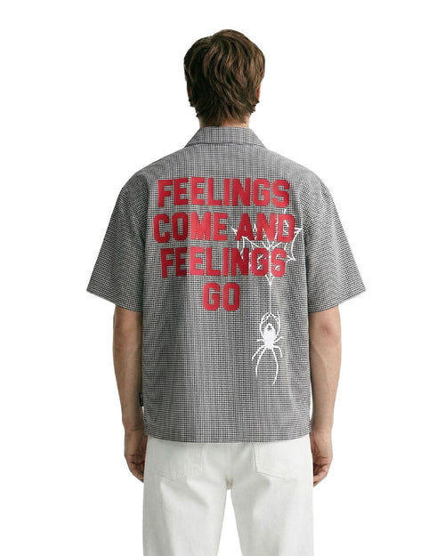 Feelings Checks Black shirt