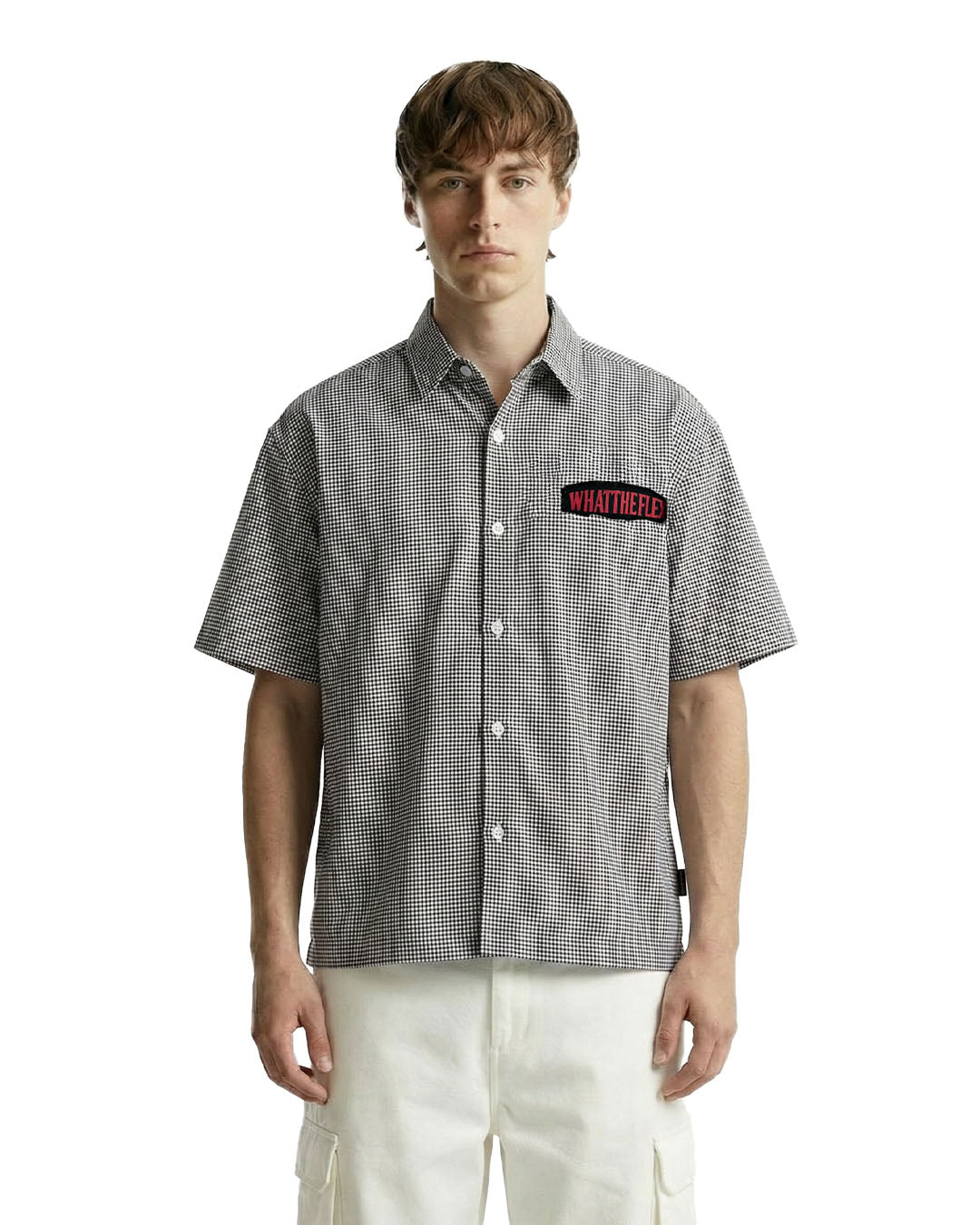 Feelings Checks Black shirt