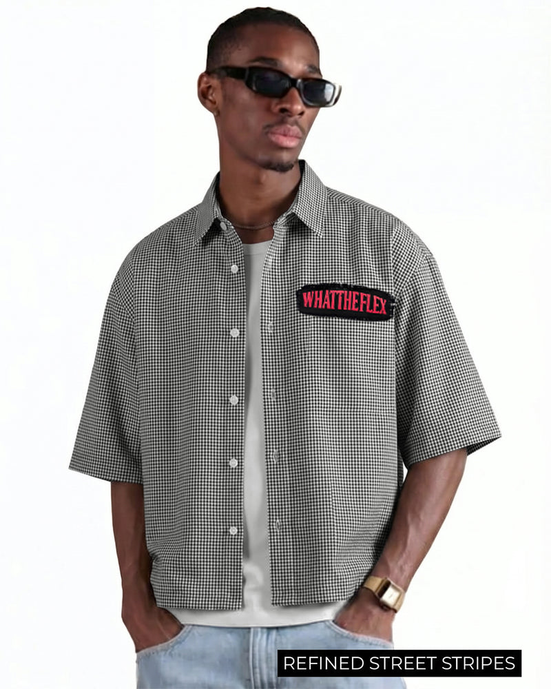 Feelings Half Sleeves Checks shirt