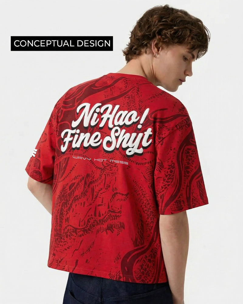 Fine Shyt Boxy-Fit T-shirt