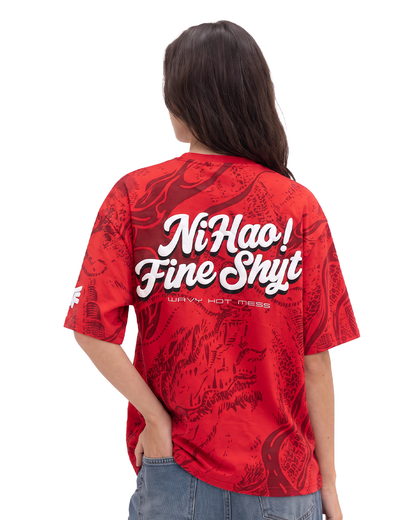 Fine Shyt Boxy-Fit T-shirt For Women