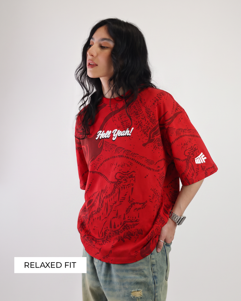 Fine Shyt Boxy-Fit T-shirt For Women