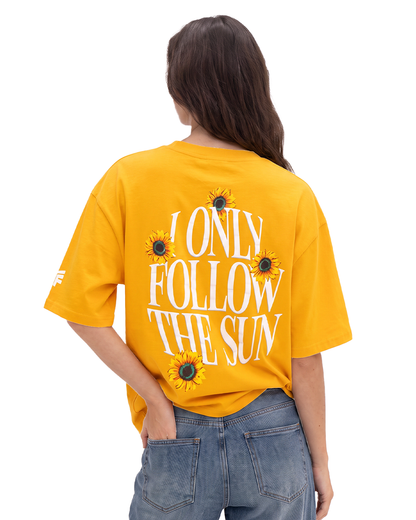Follow The Sun Boxy-Fit T-Shirt For Women