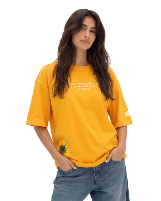 Follow The Sun Boxy-Fit T-Shirt For Women
